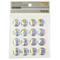 12 Packs: 16 ct. (192 total) Iridescent Rhinestone Stickers by Recollections™